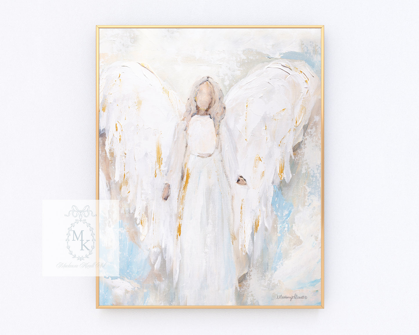 'Abstract Angel' Paper Print