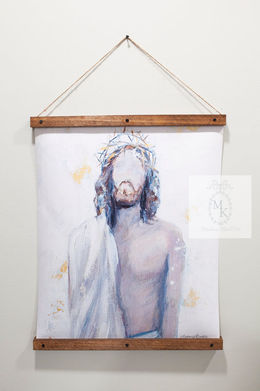 'Crown of Thorns' Hanging Canvas Print