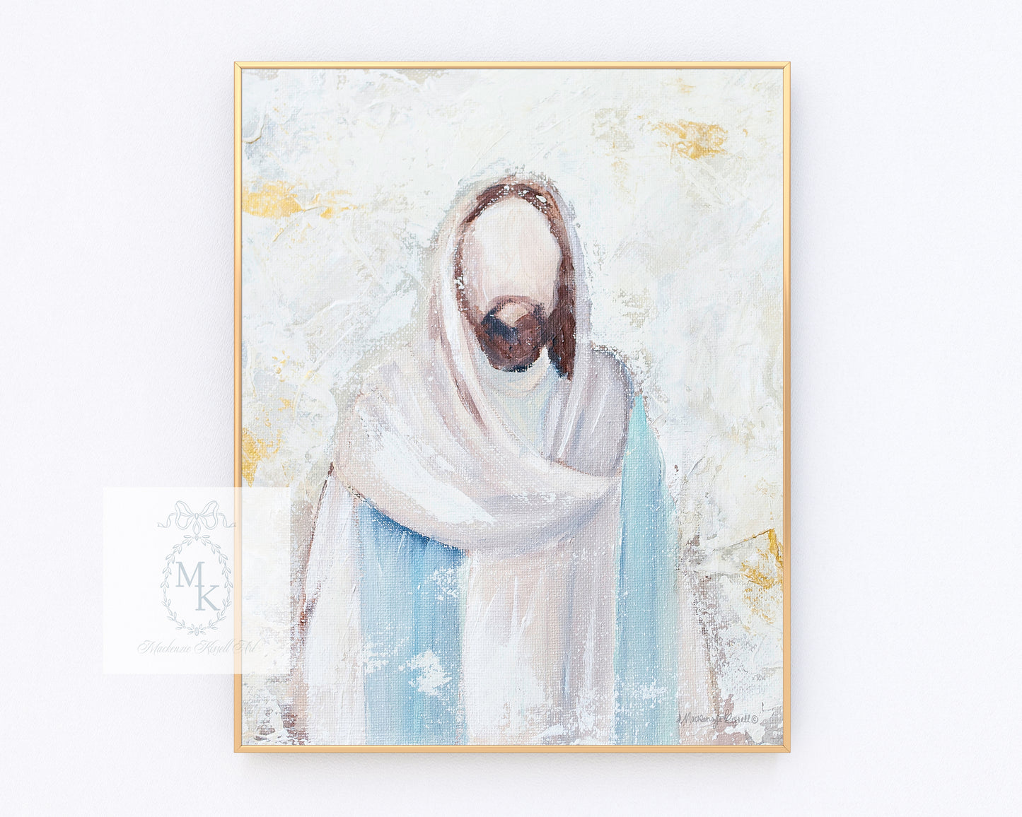 'Good Shepherd' Jesus Paper Print