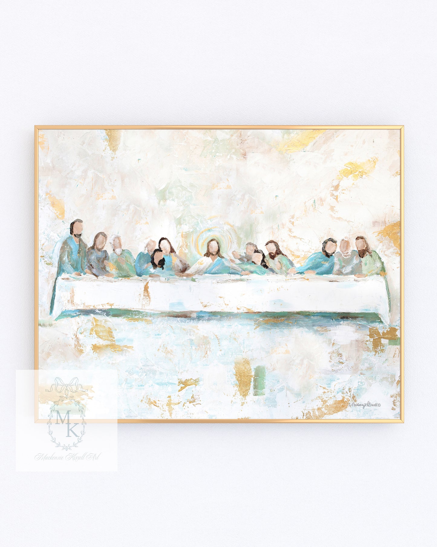 'Last Supper' Paper Print