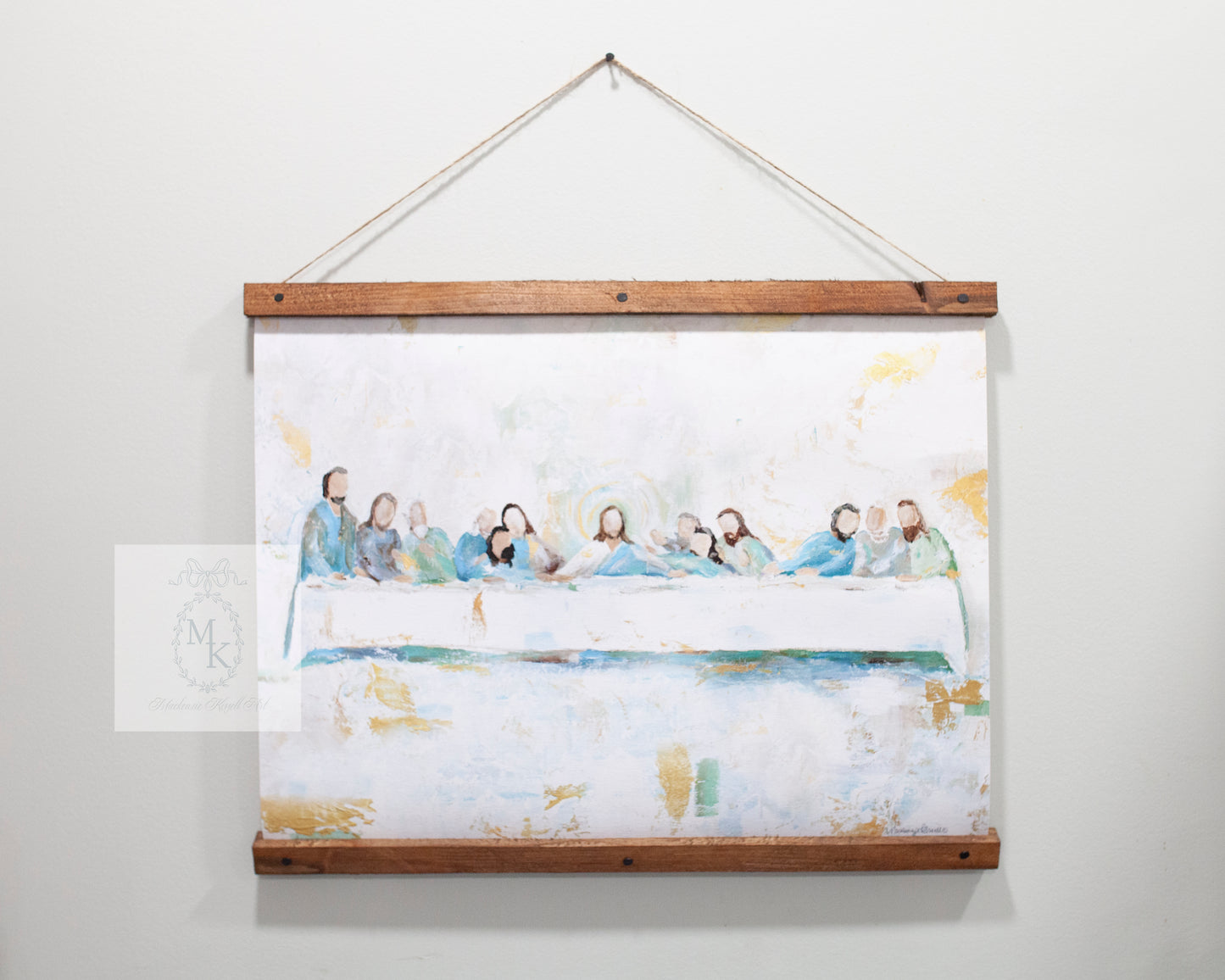 'Last Supper' Hanging Canvas Print