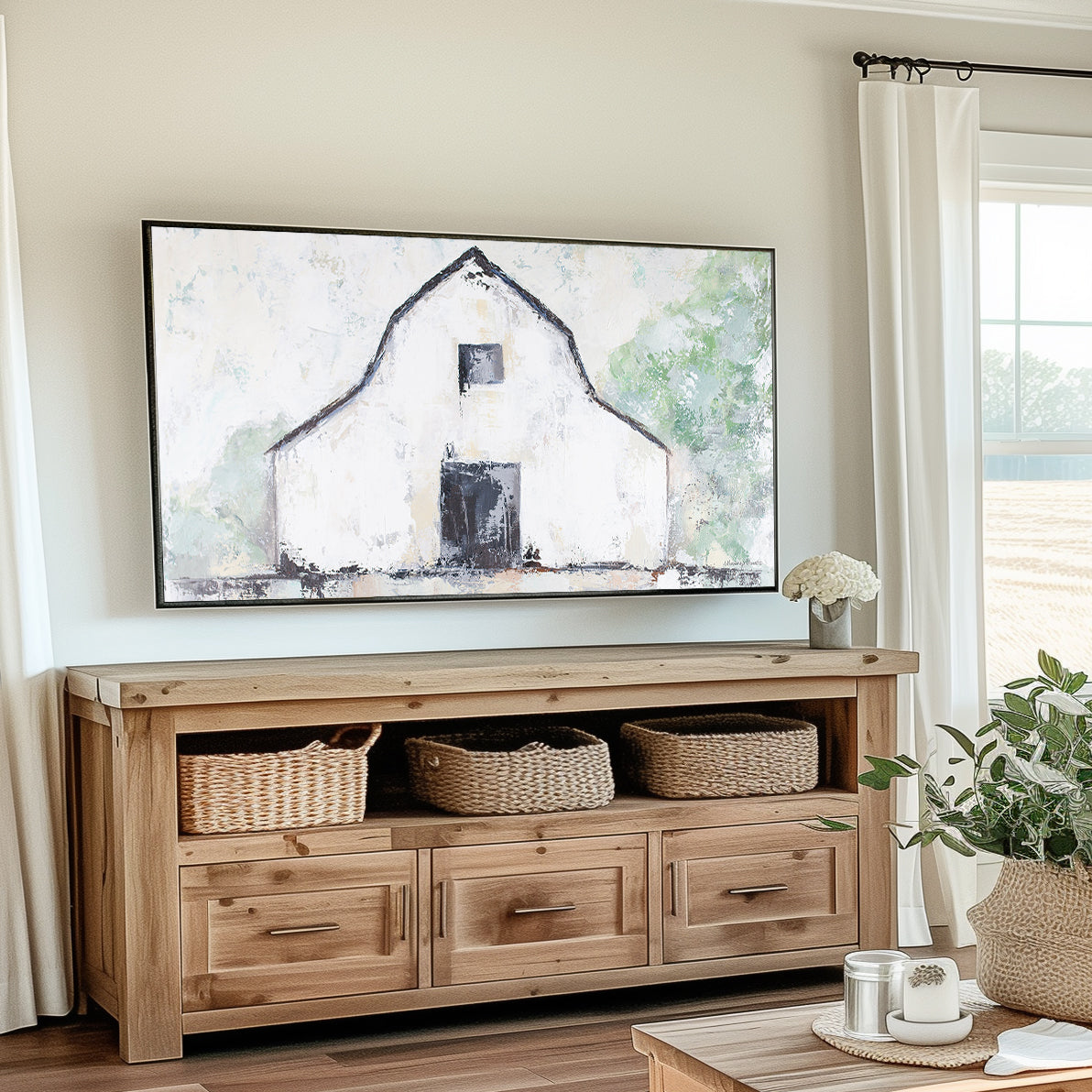 "Rustic Barn" Frame TV Digital Download